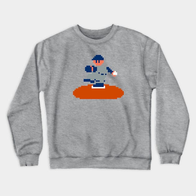 RBI Baseball Pitcher - Chicago Crewneck Sweatshirt by The Pixel League